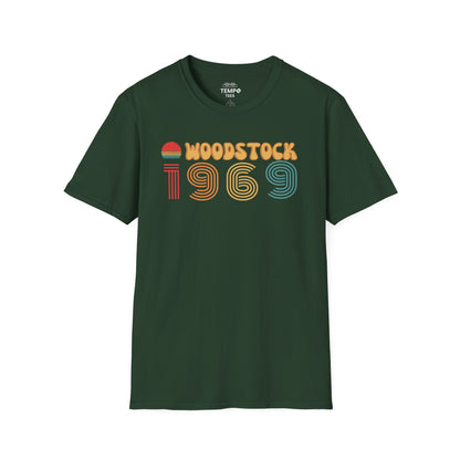 Woodstock 1969 Tee ☮️ Retro Music Festival Shirt