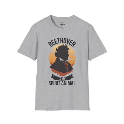 Beethoven Spirit Animal Tee 🎶 Funny Classical Music Shirt