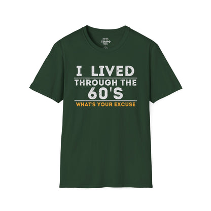 I Lived Through The 60's Tee ✌️ Vintage Humor Shirt