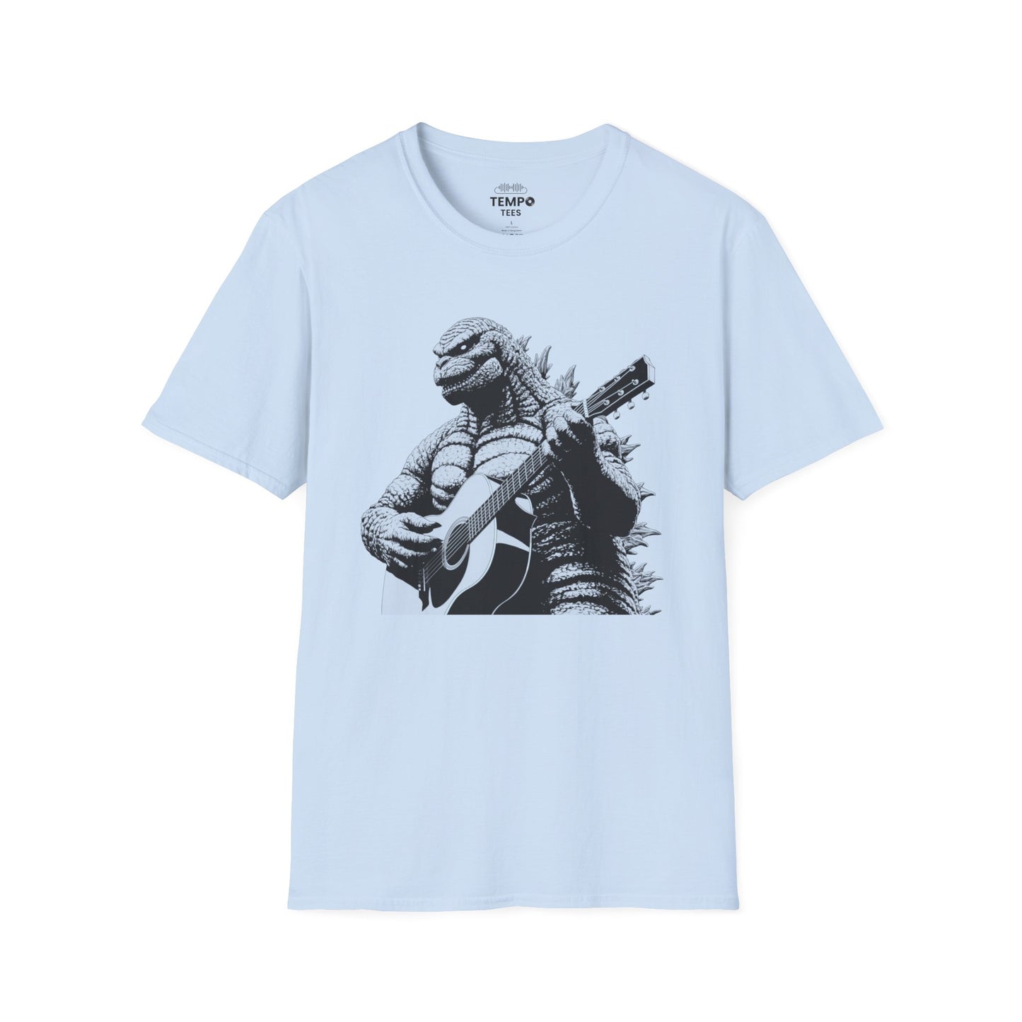 Godzilla Guitar Tee 🎸 Funny Music Shirt - Pop Culture Gift