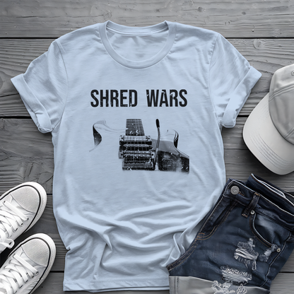Shred Wars Tee 🎸 Electric Guitar Shirt - Guitarist Competition Gift