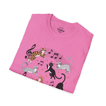 Musical Cats Tee 🎶 Meowsical Funny Cat Lover Shirt