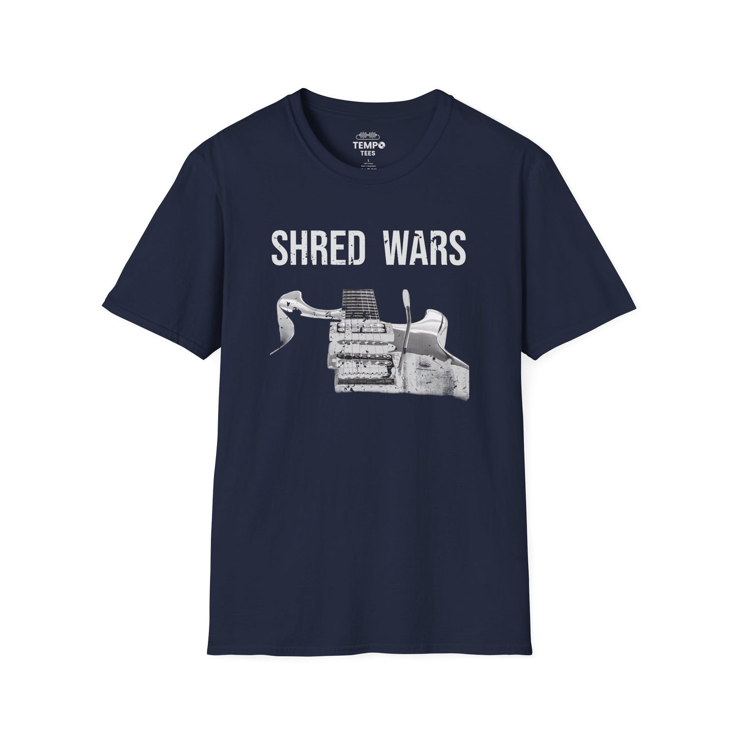 Shred Wars Tee 🎸 Electric Guitar Shirt - Guitarist Competition Gift