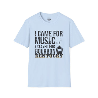 Kentucky Bourbon Tee 🎸🥃 Funny Music & Bourbon Shirt