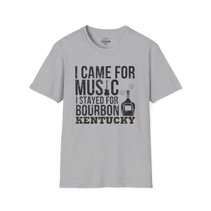 Kentucky Bourbon Tee 🎸🥃 Funny Music & Bourbon Shirt