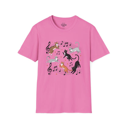 Musical Cats Tee 🎶 Meowsical Funny Cat Lover Shirt