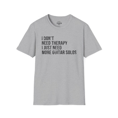 More Guitar Solos Tee 🎸 Funny Guitarist Shirt