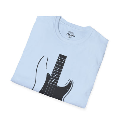 Minimalist Bass Tee 🎸 Clean Music Shirt - Bass Player Gift