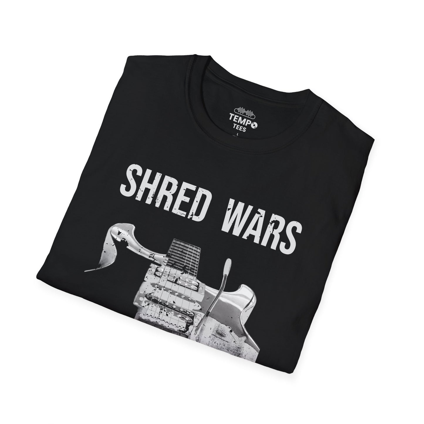 Shred Wars Tee 🎸 Electric Guitar Shirt - Guitarist Competition Gift