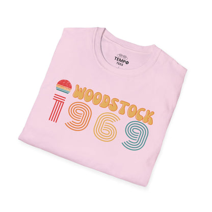 Woodstock 1969 Tee ☮️ Retro Music Festival Shirt