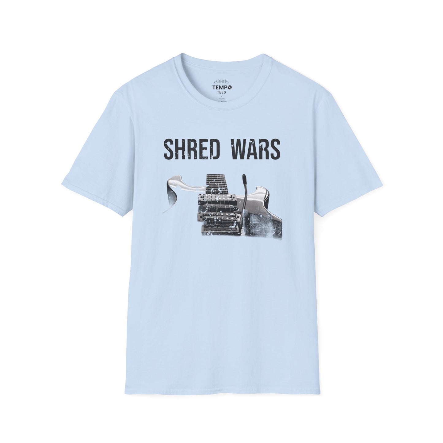 Shred Wars Tee 🎸 Electric Guitar Shirt - Guitarist Competition Gift