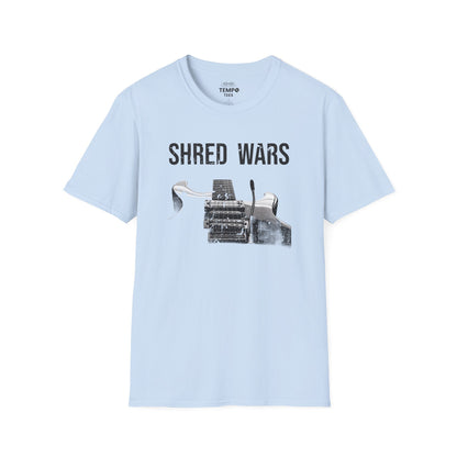 Shred Wars Tee 🎸 Electric Guitar Shirt - Guitarist Competition Gift