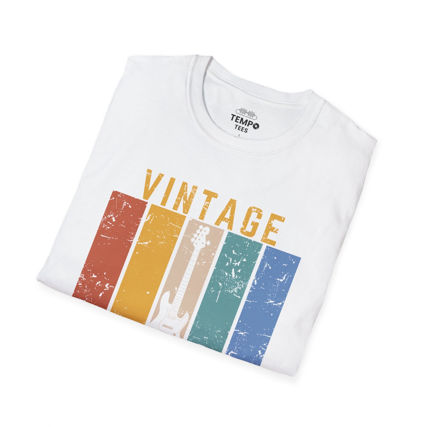 Vintage Is My Brand Tee 🎸 Retro Bass Guitar Shirt - Vintage Style Gift