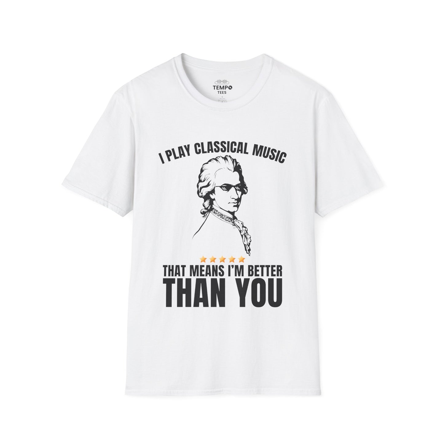 I Play Classical Music Tee 🎻 Funny Mozart Shirt