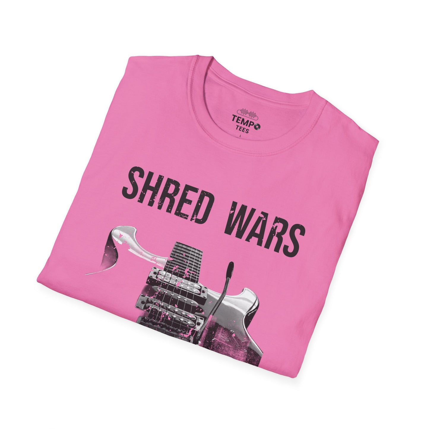 Shred Wars Tee 🎸 Electric Guitar Shirt - Guitarist Competition Gift