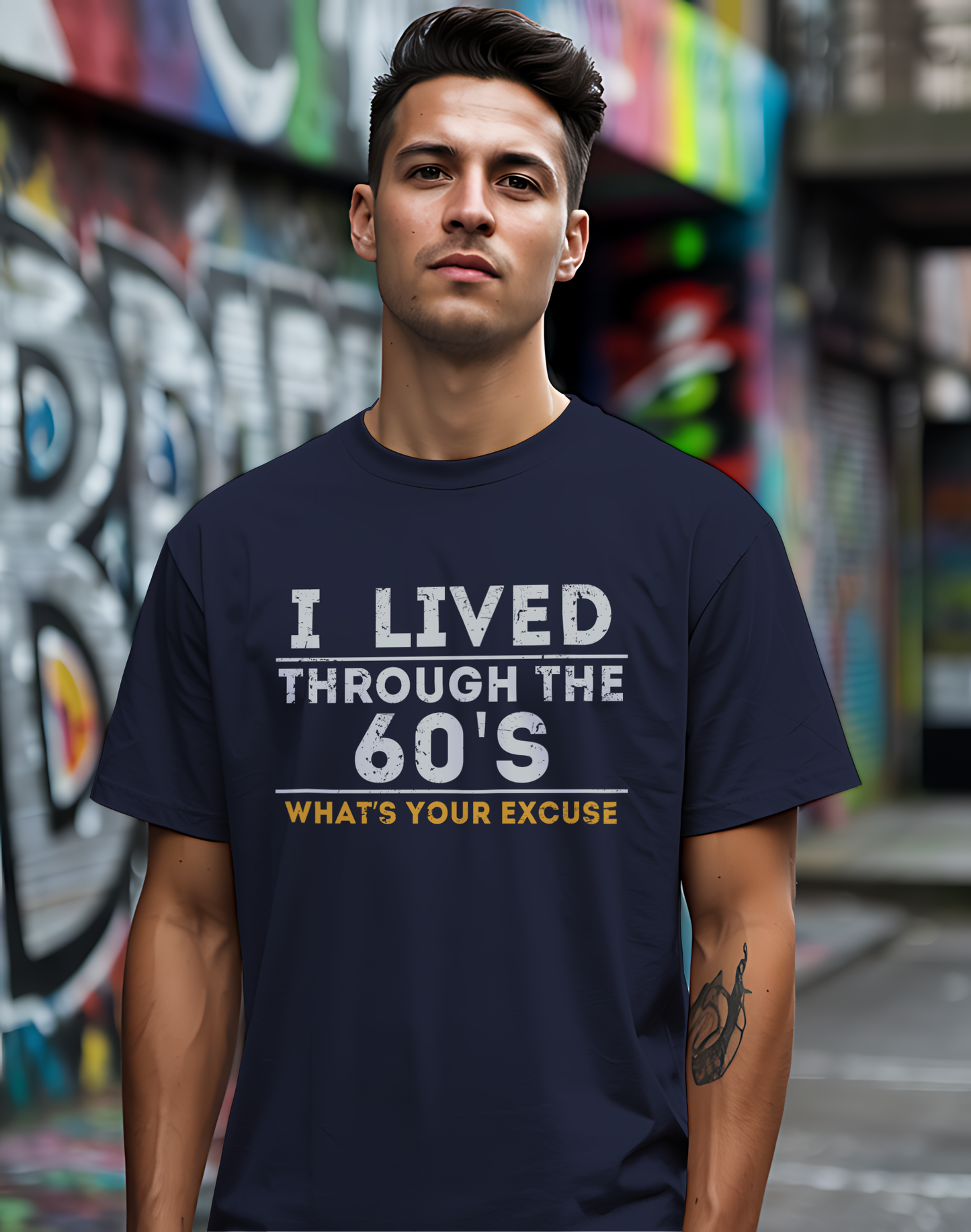I Lived Through The 60's Tee ✌️ Vintage Humor Shirt