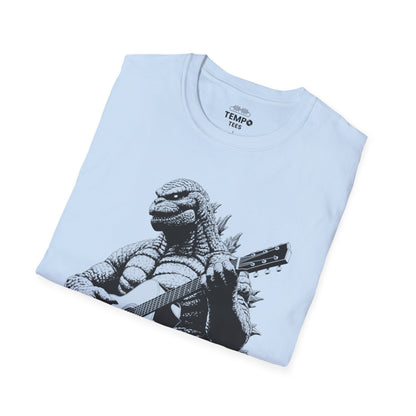 Godzilla Guitar Tee 🎸 Funny Music Shirt - Pop Culture Gift