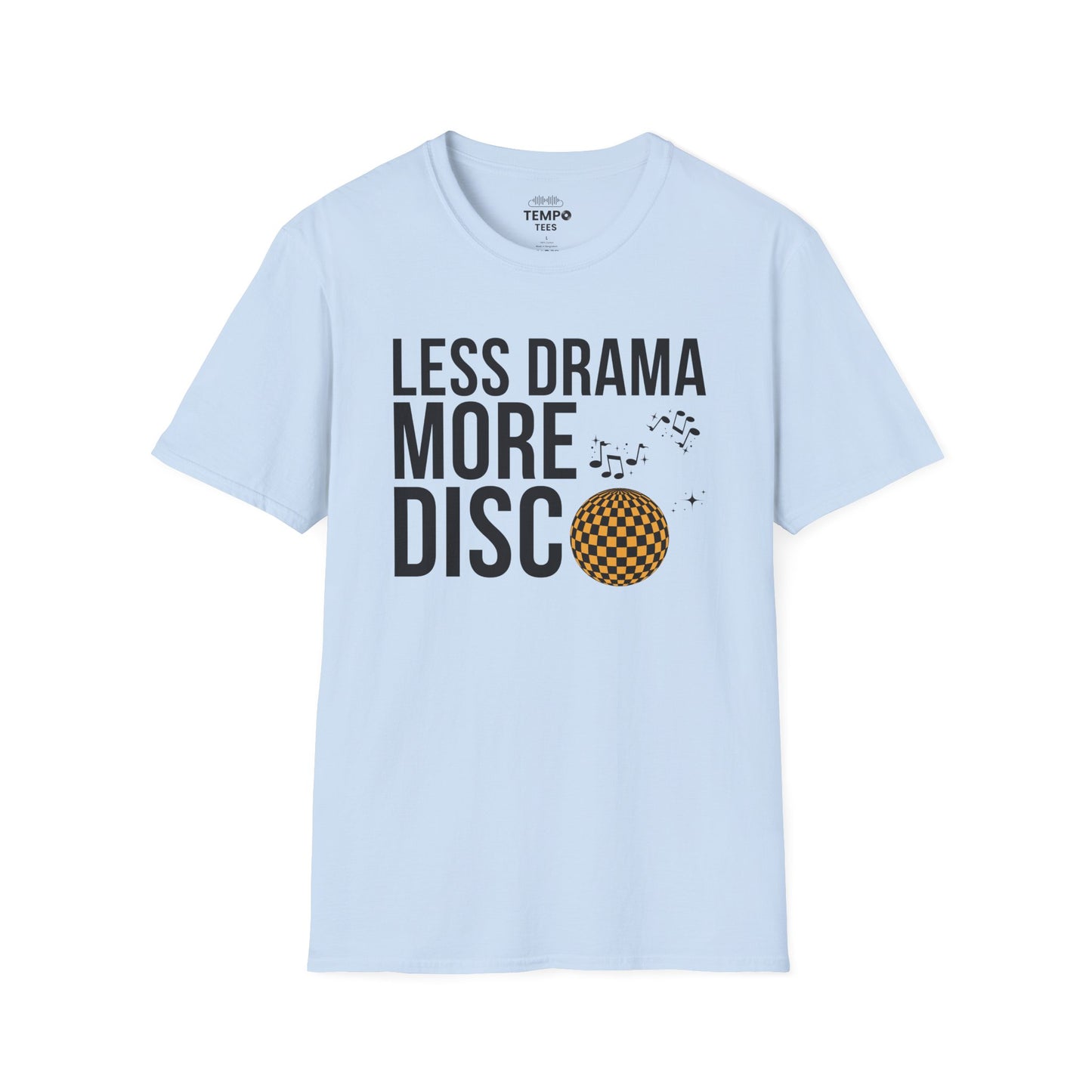 Less Drama More Disco Tee 🕺 Funny Retro 70s Shirt