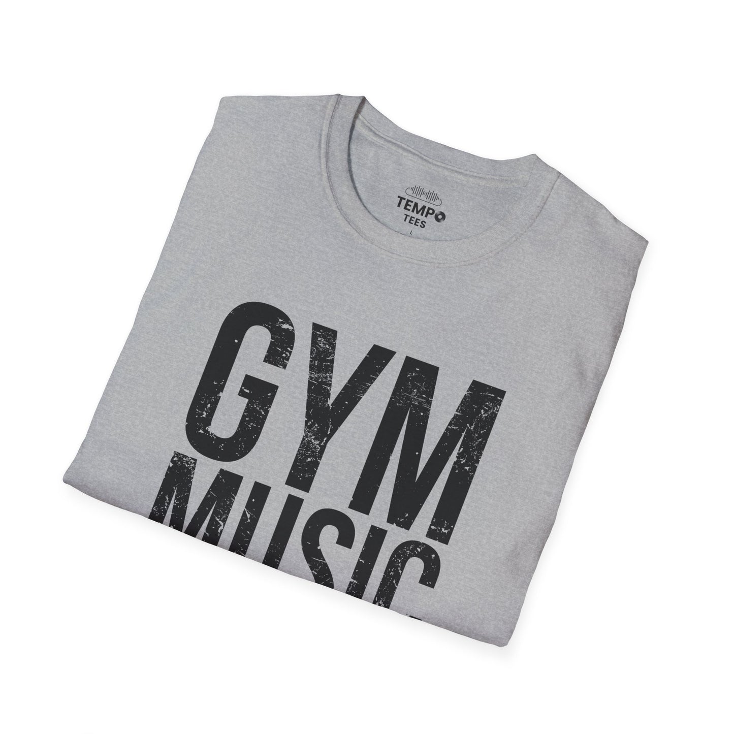 Gym Music Repeat Tee 🏋️‍♂️ Fitness Motivation Shirt