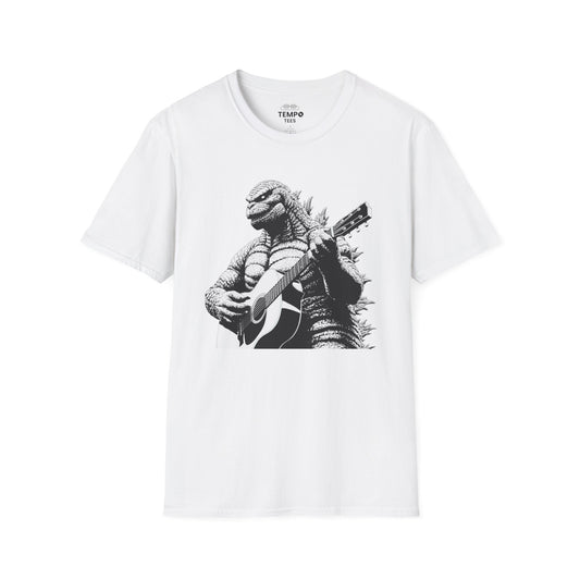 Godzilla Guitar Tee 🎸 Funny Music Shirt - Pop Culture Gift