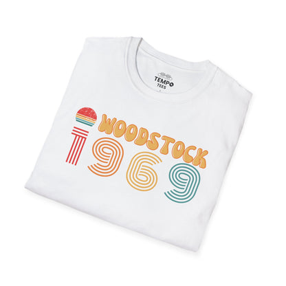 Woodstock 1969 Tee ☮️ Retro Music Festival Shirt