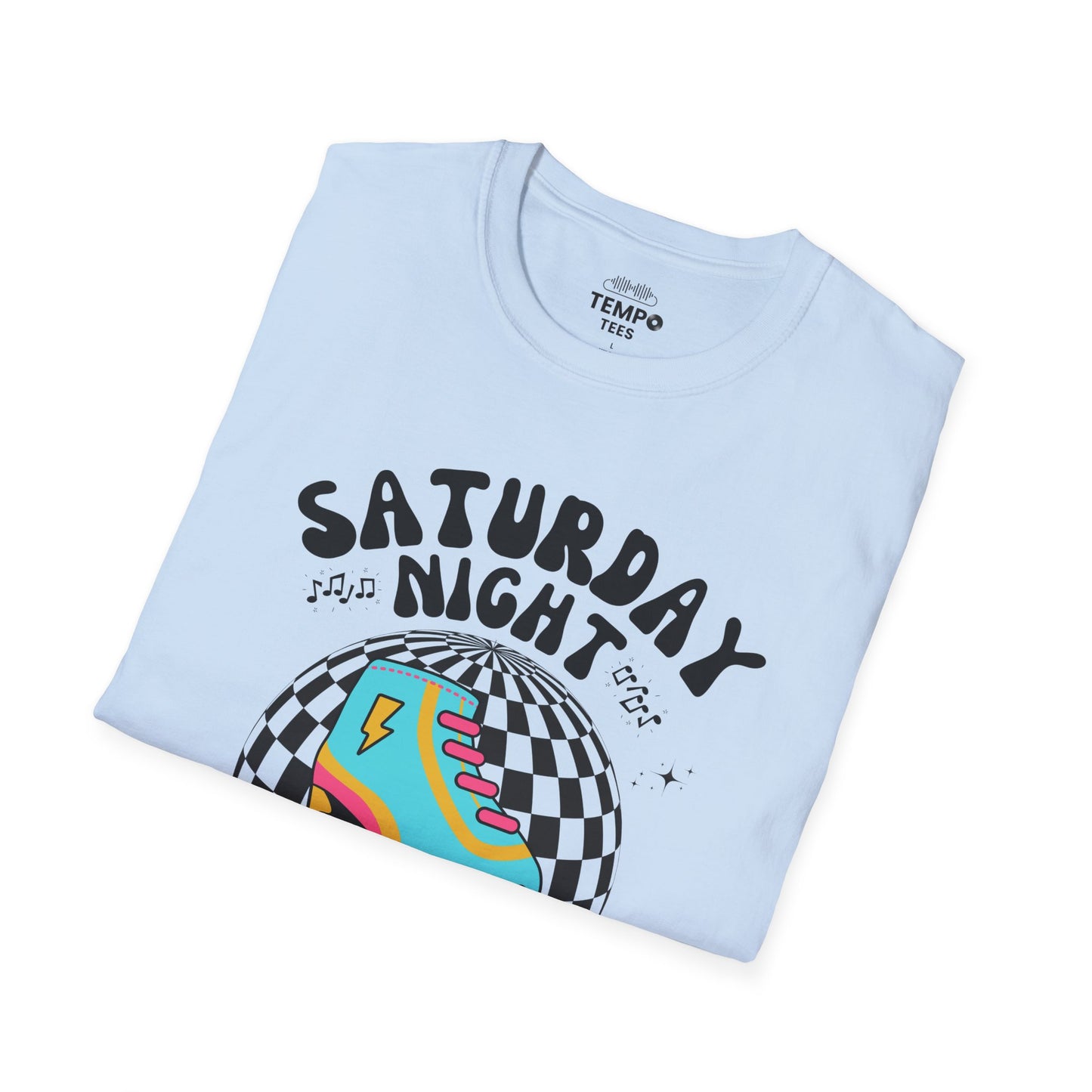 Saturday Night Tee 🕺 Retro Roller Skate Shirt