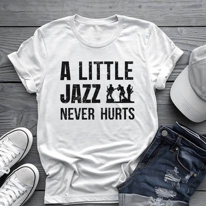 A Little Jazz Tee 🎷 Funny Jazz Music Shirt - Jazz Lover Gift