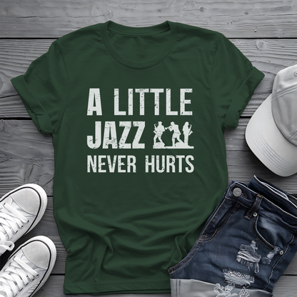 A Little Jazz Tee 🎷 Funny Jazz Music Shirt - Jazz Lover Gift