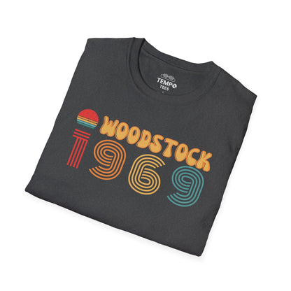 Woodstock 1969 Tee ☮️ Retro Music Festival Shirt