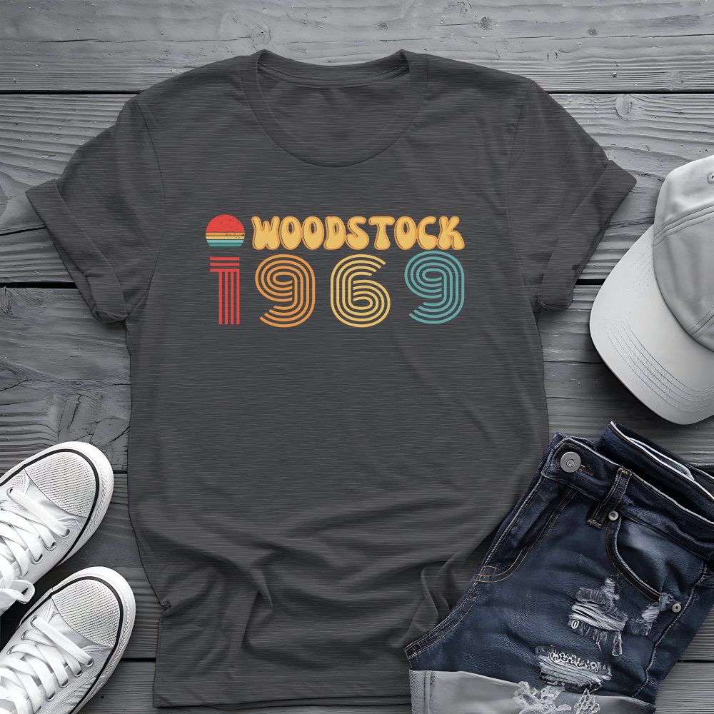 Woodstock 1969 Tee ☮️ Retro Music Festival Shirt