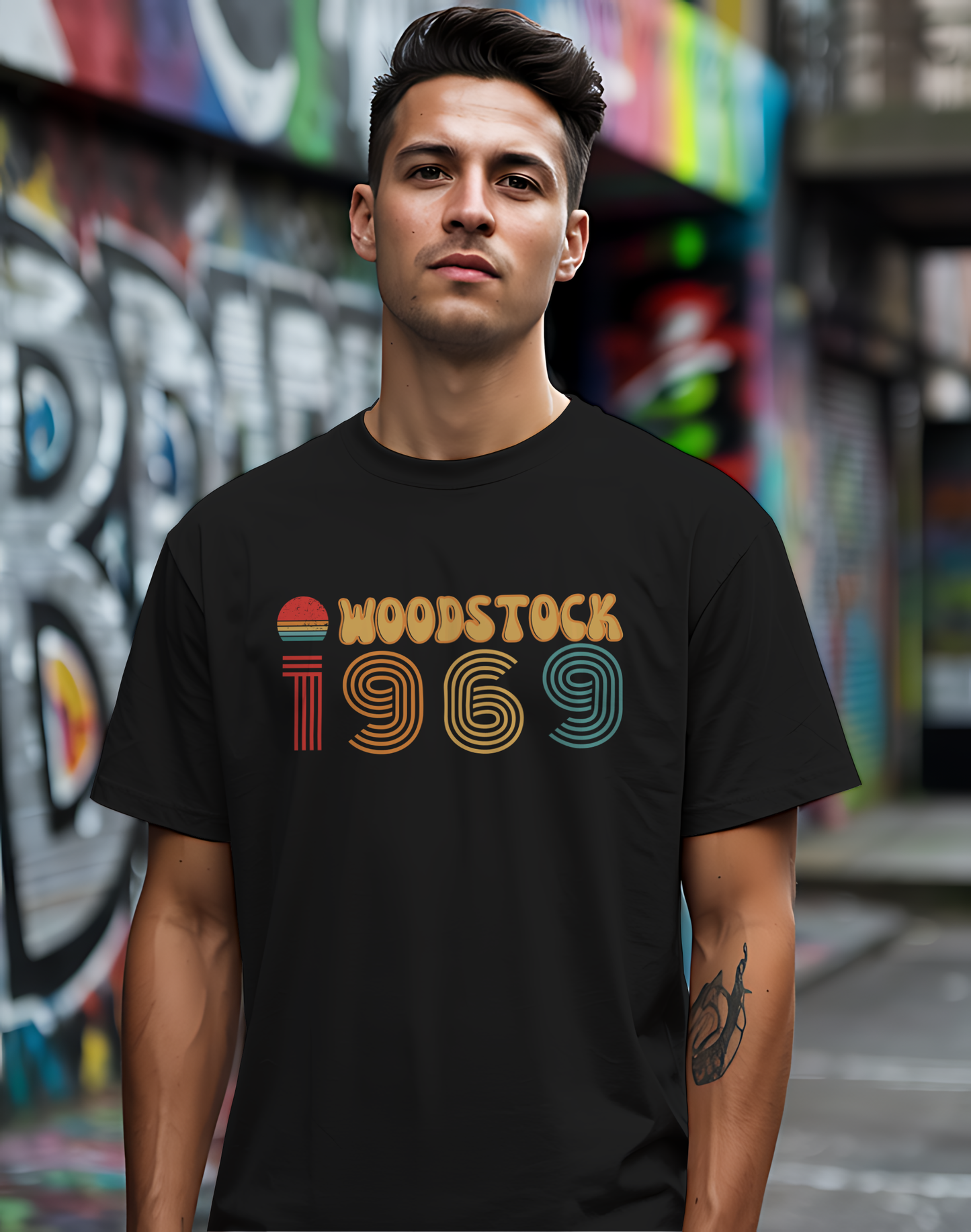 Woodstock 1969 Tee ☮️ Retro Music Festival Shirt