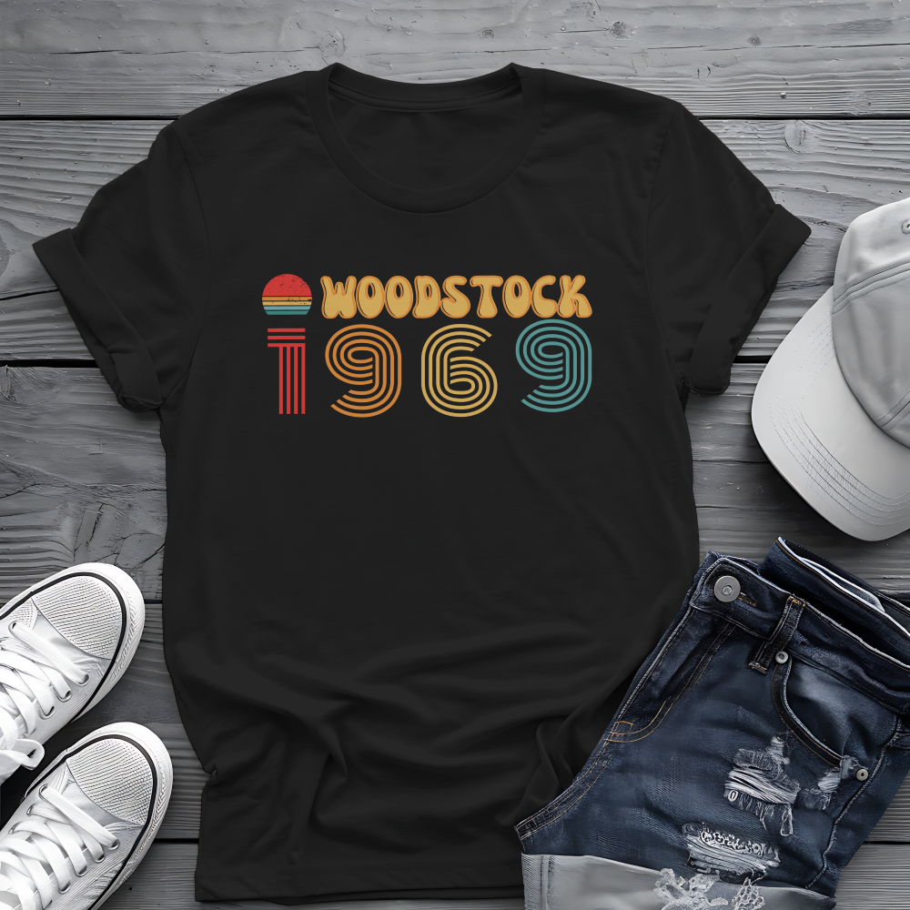 Woodstock 1969 Tee ☮️ Retro Music Festival Shirt