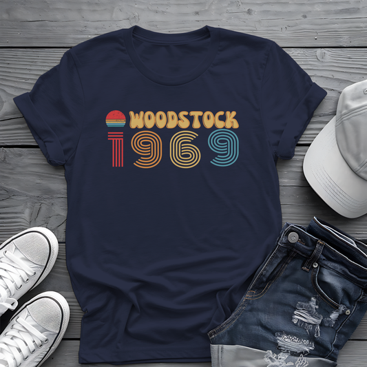 Woodstock 1969 Tee ☮️ Retro Music Festival Shirt