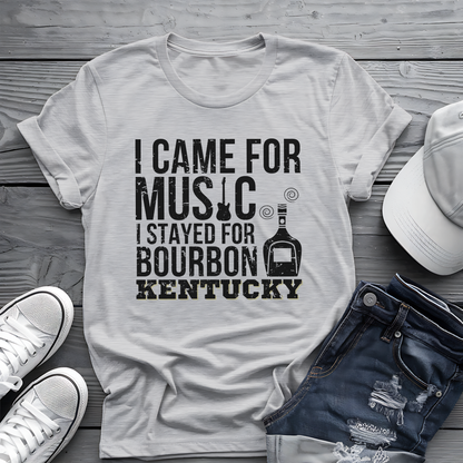 Kentucky Bourbon Tee 🎸🥃 Funny Music & Bourbon Shirt