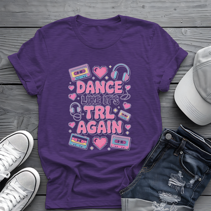 TRL Dance Tee 🕺 90s Music Nostalgia Shirt - Retro Pop