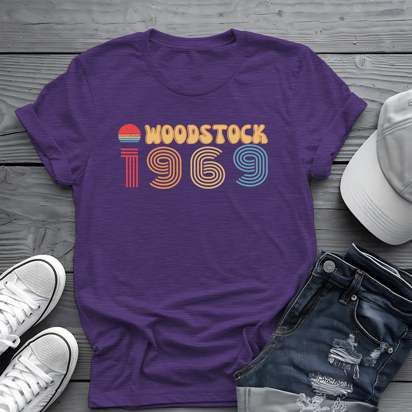 Woodstock 1969 Tee ☮️ Retro Music Festival Shirt